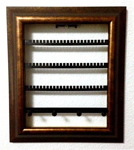 The Jewelry Frame! Decorative Jewelry Display Organizer in a Picture Frame! (8"x10", Bronze)