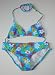 Roxy Girl's 2 Piece Swimsuit - Size: 10, Turquoise/Floral