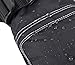 ANDORRA Women's Snow Waterproof Ski Winter Mittens, M/L, Black