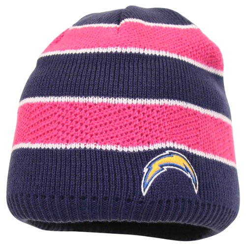 NFL "Breast Cancer Awareness" Sideline Winter Knit Hat / Beanie (San Diego Chargers)