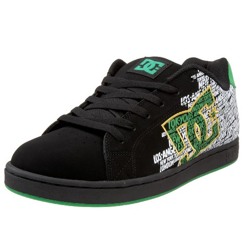 DC Men's Character Skate Shoe,Black/Gold,8.5 M US