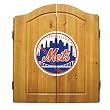 Imperial New York Mets Licensed Solid Pine Cabinet and Bristle Dartboard Set Imperial New York Mets Licensed Solid Pine Cabinet and Bristle Dartboard Set