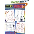 Draw 50 Famous Cartoons: The Step-by-Step Way to Draw Your Favorite Cartoon Characters (Books for Young Readers)