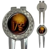 Limited Edition Violano 3-in-1 Golf Divot & Ball Marker Tool Skull Goth