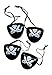 Pirate Party Supplies, Fun Pirate Themed Favors and Decorations, Kit Features 12 Pirate Treasure Treat Boxes, 12 Pirate Hats, 12 Eye Patches, and 1 Pirate Tablecloth by M&M Products Online