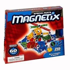 Mega Bloks 2853 Magnetix Xtreme Special Parts 60Pcs Set