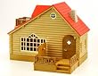 second hand log cabins