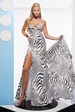 Collage Animal Print Prom Dresses by Tony Bowls Paris