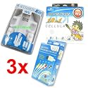 Combo Value Pack for Ninetendo Wii Includes 12in1 Sports Packs + 6in1 Charger + HD Pro S-Video Cable