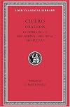 Cicero: In Catilinam 1-4. Pro Murena. Pro Sulla. Pro Flacco: B. Orations (Loeb Classical Library No. 324)