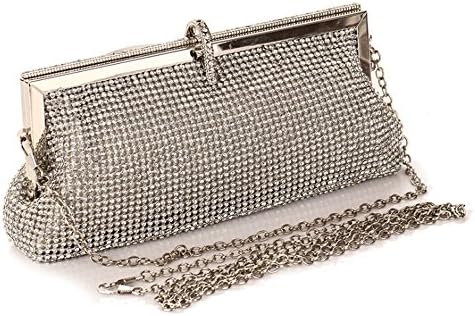 Celestte Evening Handbags, Luxury Noble Women's Handbags with CZ Diamond