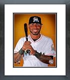 Miami Marlins Jose Reyes 2012 Portrait Framed Picture 8x10