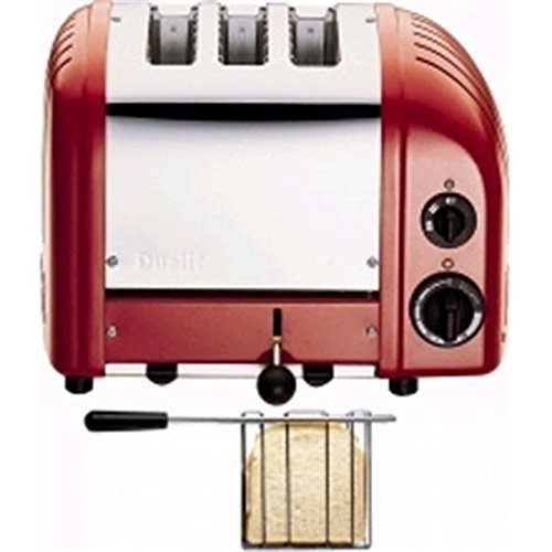 Best Price For Dualit 2 + 1 Combi Vario 3 Slice Toaster Red Dimensions