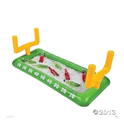 TAILGATE Super Bowl Party FOOTBALL Field INFLATABLE BUFFET Food Drinks Cooler