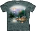 The Mountain Thomas Kinkade End of a Perfect Day Tee T-shirt Adult XXXL