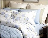 Pinzon 150-Gram Printed Flannel Twin Duvet Cover, Hydrangea