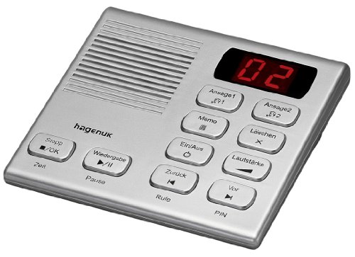 Hagenuk BIG AB 14 Digitaler Gro&szlig;tasten Anrufbeantworter Preisvergleich