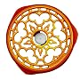 Le Creuset 9-Inch Warming Trivet, Flame