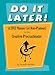 Do It Later! 2012 Planner by Mark Asher