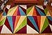 Feraghan/New City Shapes Geometric Contemporary Modern Area Rug, 2' x 3', Purple/White/Green/Blue