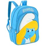 The Smurfs SMURFETTE 16 Inch Backpack - Blonde Smurfette Graphic on Pocket