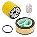 HIFROM 52 050 02-S Oil Filter Air Filter Cleaner with Pre Filter Replace Kohler 24-083-03-S 2408303 24-083-03-S1 Fit for CH18-CH25, CV18-CV25, CH730-CH740 And CV675-CV740 Lawn Mower