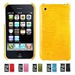 Apple iPhone 3G 3Gs 8GB 16GB 32GB LIZARD Slim Fit Leather Back Case Skin Cover+ Free Screen Protector