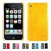 Apple iPhone 3G 3Gs 8GB 16GB 32GB LIZARD Slim Fit Leather Back Case Skin Cover+ Free Screen Protector