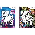 Just Dance 3 & Just Dance 4 Double Pack [Nintendo Wii] New