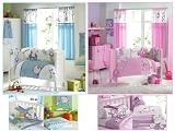 PINK Goochicoo Bedding Bale (5 piece),100% Cotton, Cot/Cot Bed Quilt-100x120cm approx,Cot/Cot Bed Bumper--175x44cm approx,Cot/Cot Bed Fleece Blanket-120x155cm approx,Cot/Cot Bed Fitted Sheet - To fit mattress 70x140cm approx ,Cot/Cot Bed Flat Sheet-120x150cm approx,Cot/Cot Bed Quilt & Bumper filling:100% Polyester .BY izziwotnot