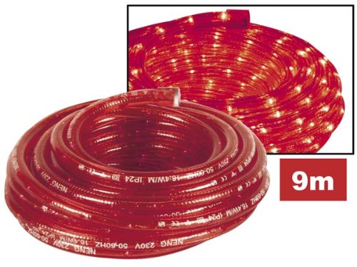 Velleman Flexible lumineux - 9m - rouge