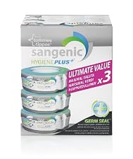 Tommee Tippee Sangenic Hygiene Plus Advanced Nappy Disposal System refill cassette - 3pk