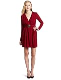 IMAGE OF WHAT GOES AROUND COMES AROUND Women's Eva Long Sleeve Silk Dress