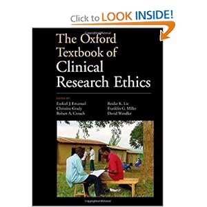 The Oxford Textbook of Clinical Research Ethics