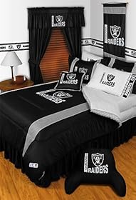 raiders crib set