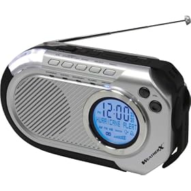 WeatherX RWB8817DT Hand Crank Emergency Weatherband and AM FM Radio by Weather X