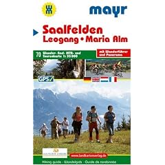 Saalfelden - Leogang - Maria Alm 1 : 35 000: Wander-, Rad-, MTB- und Tourenkarte mit Wanderf�hrer und Panorama