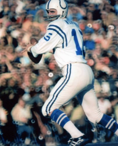 EARL MORRALL BALTIMORE COLTS 8X10 SPORTS ACTION PHOTO (K)