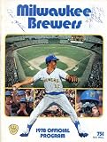 Milwaukee Brewers Signed 1978 Official Program