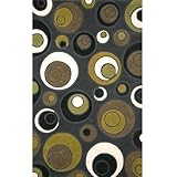 IMAGE OF Liora Manne Seville Rug Collection - Hoops Slate, Size: 8' X 10' Rectangular