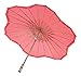 Quasimoon PaperLanternStore.com 32 Inch Red Paper Parasol Umbrella, Scallop Shaped