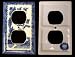 Blue Willow Ceramic Outlet Cover Single