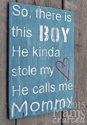 There's This Boy, He Stole My Heart, 10x14 or 12x17