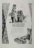 IMAGE OF 1930 French Ad Viville Yardley Lavender Soup Perfume - Original Print Ad