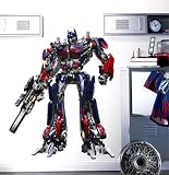 Product details for Transformers Super Jumbo Wall Stickers Room Decals Peel & Stick