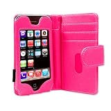 CellAllure Cell Phone Pouch with Pockets for Credit Cards - Neon Pink