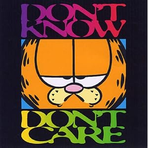 Garfield I don t care 