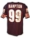 Autographed Dan Hampton Chicago Bears Throwback Blue Jersey Inscribed 