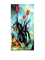 Picture Lienzo Vaso Con Tulipano - Cezanne Paul