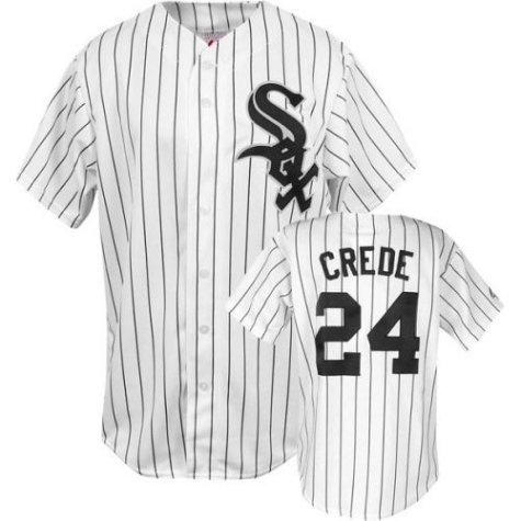 Joe Crede Jersey - Chicago White Sox #24 Joe Crede Replica Home Jersey - 2XL
